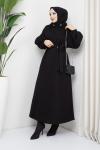 Polar Elbise Siyah