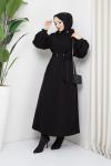 Polar Elbise Siyah