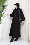 Polar Elbise Siyah