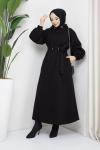 Polar Elbise Siyah