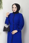 Maral Ferace Elbise Mavi