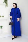Maral Ferace Elbise Mavi
