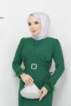 Selen Elbise Yeşil