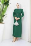 Selen Elbise Yeşil
