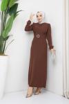 Selen Elbise Acıkahve