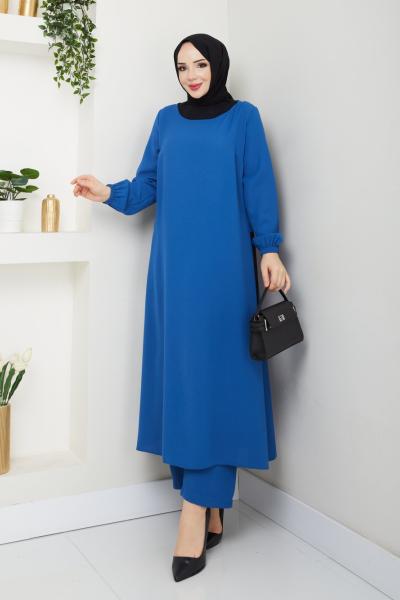 Çift Renkli Takım Mavi