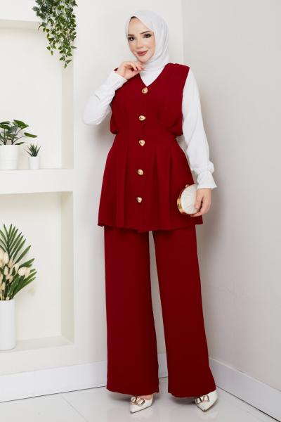 Sedef Takım Kırmızı