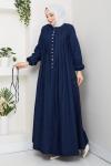 Kot Elbise Mavi