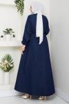 Kot Elbise Mavi
