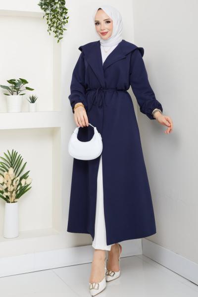Beliz Trençkot Lacivert