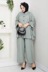 Daire Takım Mint Yeşili