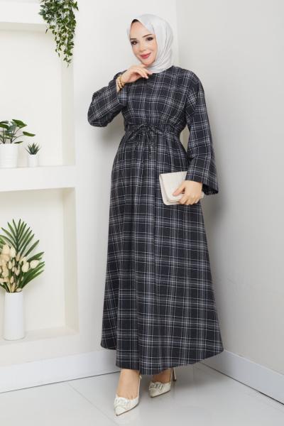 Çağla Elbise Siyah