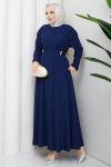 Eylül Elbise Lacivert