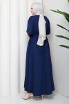 Eylül Elbise Lacivert