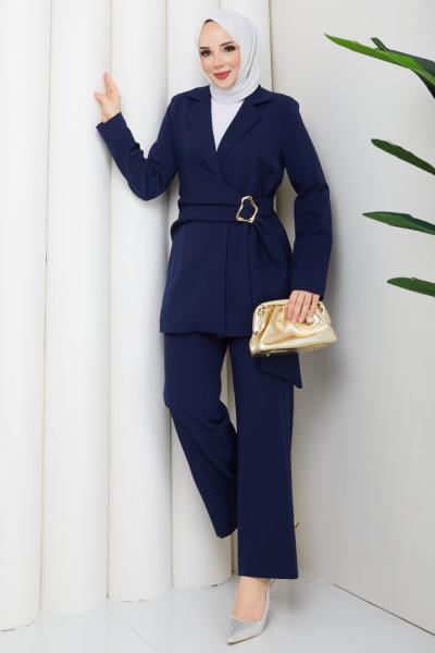 Hanzade Takım Lacivert