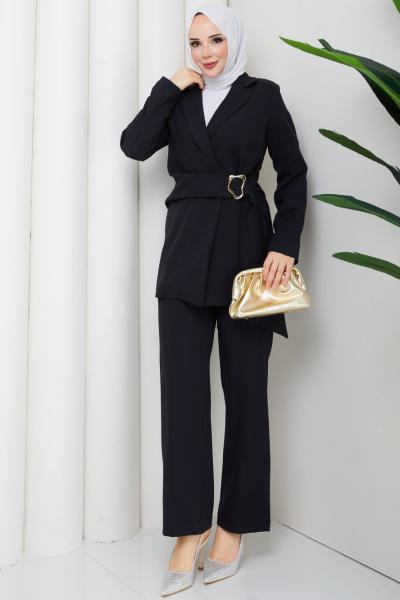 Hanzade Takım Siyah