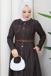 Pelin Elbise Kahve