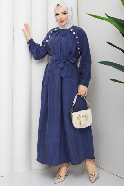 Semra Elbise Mavi