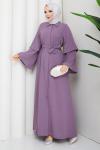 Ezel Ferace Elbise Lila