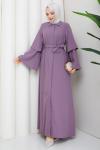 Ezel Ferace Elbise Lila