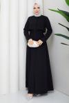 Behlül Ferace Elbise Siyah
