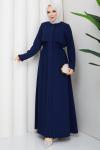Behlül Ferace Elbise Lacivert
