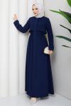 Behlül Ferace Elbise Lacivert