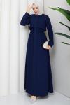 Behlül Ferace Elbise Lacivert