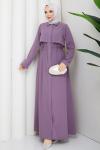 Behlül Ferace Elbise Lila