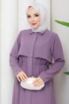 Behlül Ferace Elbise Lila