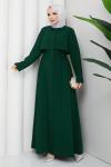 Behlül Ferace Elbise Yeşil