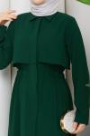 Behlül Ferace Elbise Yeşil