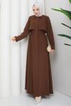 Behlül Ferace Elbise Kahve