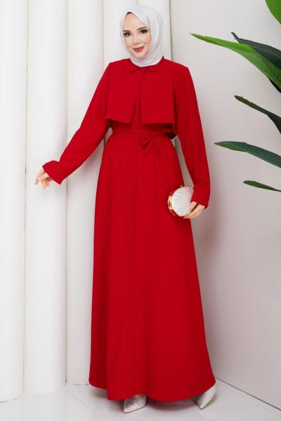 Behlül Ferace Elbise Kırmızı