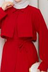 Behlül Ferace Elbise Kırmızı