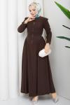 Feride Elbise Kahve
