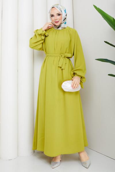 Bade Elbise Hardal Sarısı