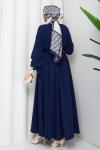 Bade Elbise Lacivert