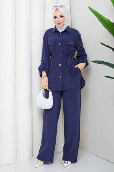 Kübra Takım Lacivert