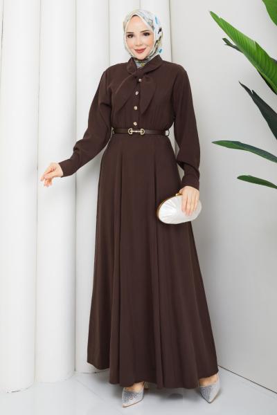 Rüveyda Elbise Acı Kahve