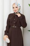 Rüveyda Elbise Acı Kahve