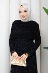 Dantel Elbise Siyah