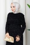 Dantel Elbise Siyah
