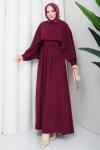 Ayşe Elbise Bordo