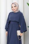 Ayşe Elbise Lacivert