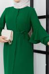 Zerafet Ferace Elbise Yeşil