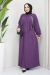 Pırlanta Elbise Lila