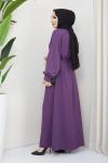 Pırlanta Elbise Lila