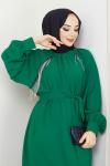 Pırlanta Elbise Yeşil