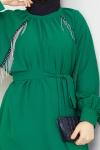 Pırlanta Elbise Yeşil